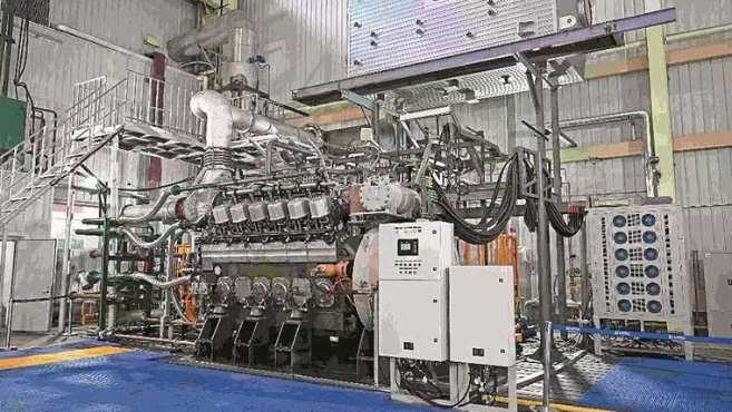 我国首台中速大功率氨燃料发动机在连点火成功