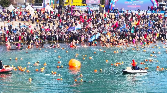 冬游大连！这是昨日的星海湾