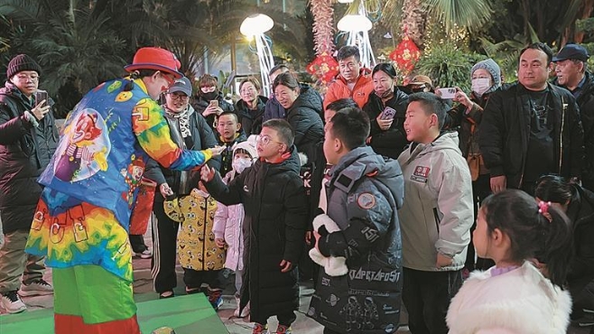 新春灯会人气旺