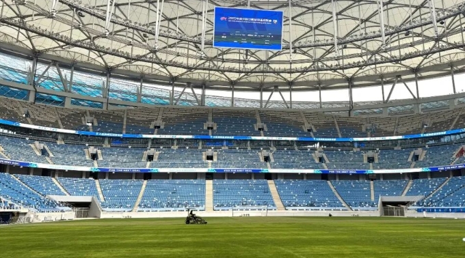 中超、“东北超”，大连梭鱼湾足球场准备好了！
